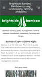 Mobile Screenshot of brightsidebamboo.com