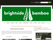 Tablet Screenshot of brightsidebamboo.com